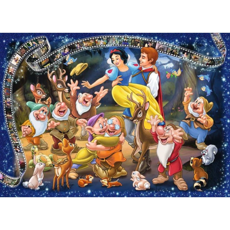 Puzzle Ravensburger Blancanieves 1937 De 1000 Piezas Kubekings