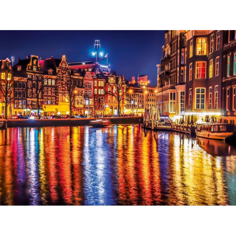 Puzzle Clementoni Amsterdam De 500 Piezas Kubekings