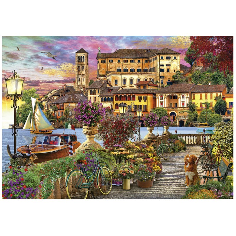 Puzzle Educa Paseo Italiano De 1500 Piezas Kubekings