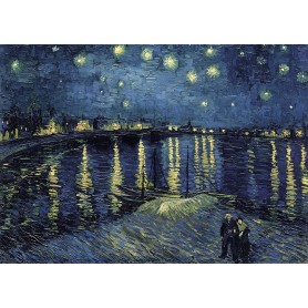 Puzzle Ravensburger Noche estrellada sobre el Ródano de 1000 piezas Ravensburger - 1