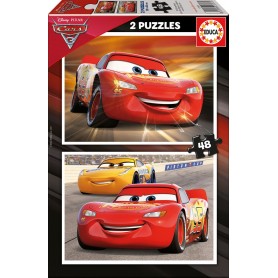 Puzzle Educa Cars 3 de 2 x 48 piezas Puzzle Educa Cars 3 de 2 x 48 piezas Puzzles Educa - 1