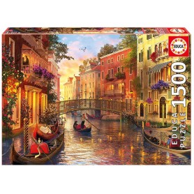 Puzzle Educa Atardecer en Venecia de 1500 piezas Puzzle Educa Atardecer en Venecia de 1500 piezas Puzzles Educa - 1