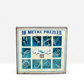 Metal Puzzles Blue Metal Puzzles Blue - Eureka! 3D Puzzle