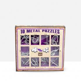 Metal Puzzles Purple Metal Puzzles Purple - Eureka! 3D Puzzle