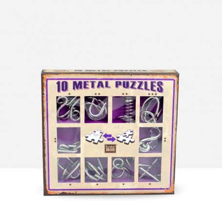 Metal Puzzles Purple - Eureka! 3D Puzzle