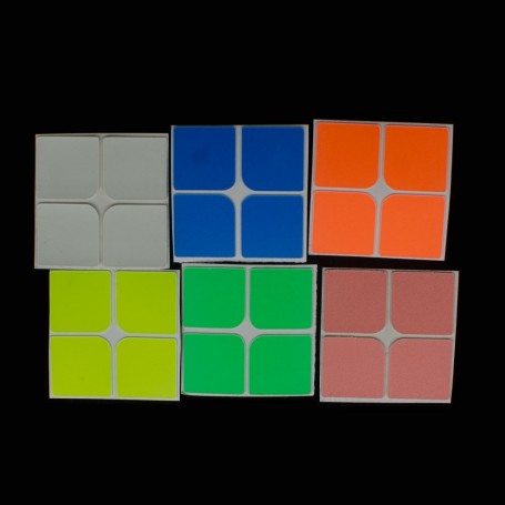 Cubo de Rubik 2x2 Luminoso 6 Colores - Kubekings