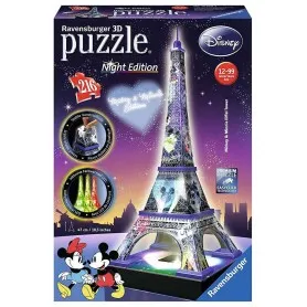 3D Ravensburger Torre Eiffel Disney - kubekings