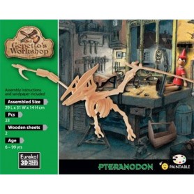 Gepetto's Pteranodon Puzzle 3D Gepetto's Pteranodon Puzzle 3D - Eureka! 3D Puzzle