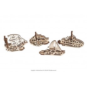 U-Fidgets Maqueta Mini Models Barcos U-Fidgets Maqueta Mini Models Barcos Ugears Models - 1