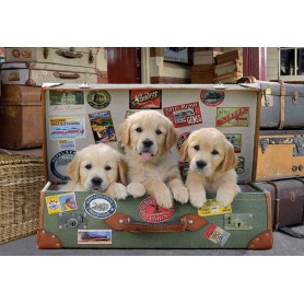 Puzzle Educa Cachorros en el equipaje de 500 piezas Puzzle Educa Cachorros en el equipaje de 500 piezas - Puzzles Educa