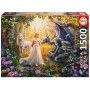 Puzzle Educa Dragón, Princesa y Unicornio de 1500 piezas - Puzzles Educa