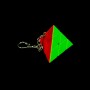 Llavero Mini Pyraminx - 