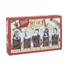 Great Minds - Set de 5 rompecabezas - Womens Great Minds - Set de 5 rompecabezas - Womens Professor Puzzle - 1
