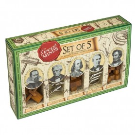 Great Minds - Set de 5 rompecabezas Original Great Minds - Set de 5 rompecabezas Original Professor Puzzle - 1