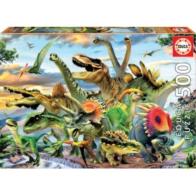Puzzle Educa Dinosaurios de 500 piezas Puzzle Educa Dinosaurios de 500 piezas Puzzles Educa - 1