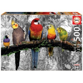 Puzzle Educa Pájaros en la jungla de 500 piezas Puzzle Educa Pájaros en la jungla de 500 piezas Puzzles Educa - 1