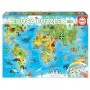 Puzzle Educa Mapamundi Animales de 150 piezas - Puzzles Educa