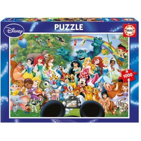 Puzzle Educa El maravilloso mundo de Mickey II de 1000 piezas Puzzle Educa El maravilloso mundo de Mickey II de 1000 piezas Puzzles Educa - 1