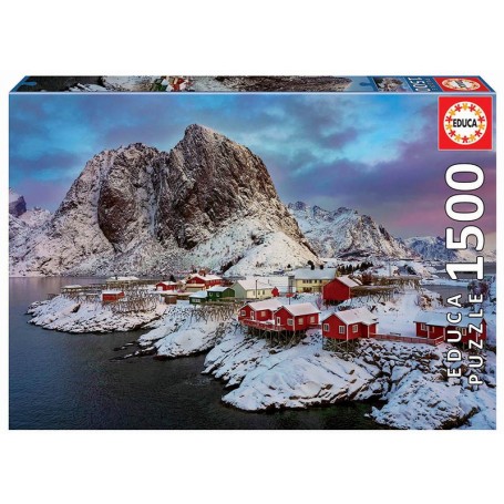Puzzle Educa Islas Lofoten, Noruega de 1500 piezas - Puzzles Educa