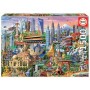 Puzzle Educa Símbolos de Asia de 1500 piezas - Puzzles Educa