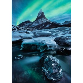Puzzle Ravensburger Aurora Boreal Stetind, Noruega de 1000 piezas Puzzle Ravensburger Aurora Boreal Stetind, Noruega de 1000 piezas Ravensburger - 1