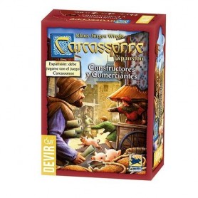 Carcassonne: Construcciones y Comerciantes Carcassonne: Construcciones y Comerciantes - Devir