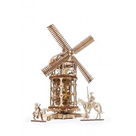 UgearsModels - Molino de Viento Puzzle 3D UgearsModels - Molino de Viento Puzzle 3D - Ugears Models