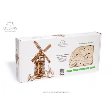 Juguete Solar Madera Rompecabezas Solar 3D De Madera: El Juguete STEM Que Gira Con El Sol | Kit De Construcción DIY Para Niños De 8 A 14 Años | Molino De Viento Artesanal