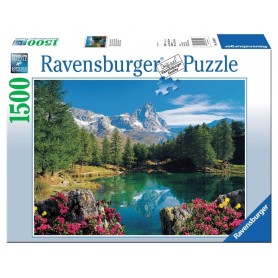 Puzzle Ravensburger Matterhorn, Bergsee 1500 Piezas Puzzle Ravensburger Matterhorn, Bergsee 1500 Piezas Ravensburger - 1