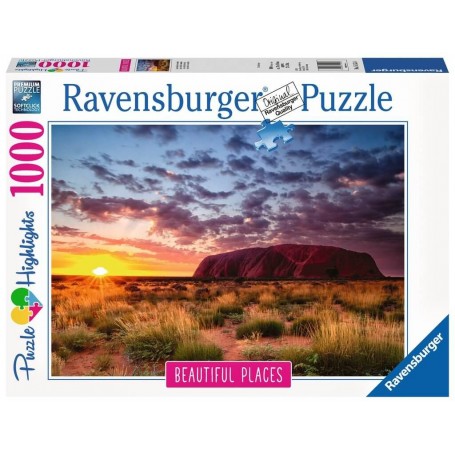 Puzzle Ravensburger Ayers Rock, Australia de 1000 Piezas - Ravensburger