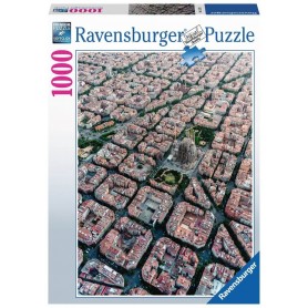 Puzzle Ravensburger Vista aérea de Barcelona de 1000 Piezas Puzzle Ravensburger Vista aérea de Barcelona de 1000 Piezas Ravensburger - 1