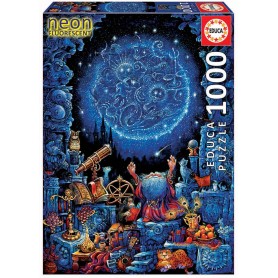 Puzzle Educa El Astrólogo, Neón de 1000 Piezas Puzzles Educa - 1