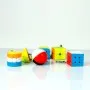 Pack Z-Cube 6 Llaveros Cubo Rubik - Z-Cube