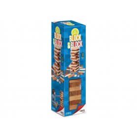 Block & Block Bicolor Gigante - Jenga Gigante Block & Block Bicolor Gigante - Jenga Gigante - Cayro