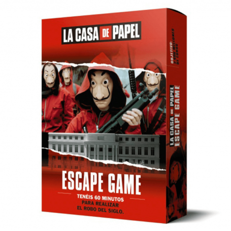 La Casa de Papel: Escape game - Juegos de Mesa 