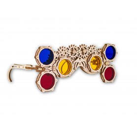 Puzzle eco Wood Art Goggles Triangle 74 Piezas Puzzle eco Wood Art Goggles Triangle 74 Piezas - Eco Wood Art