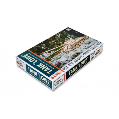 Puzzle eco Wood Art Tanque Panzer VII Löwe 679 Piezas - Eco Wood Art