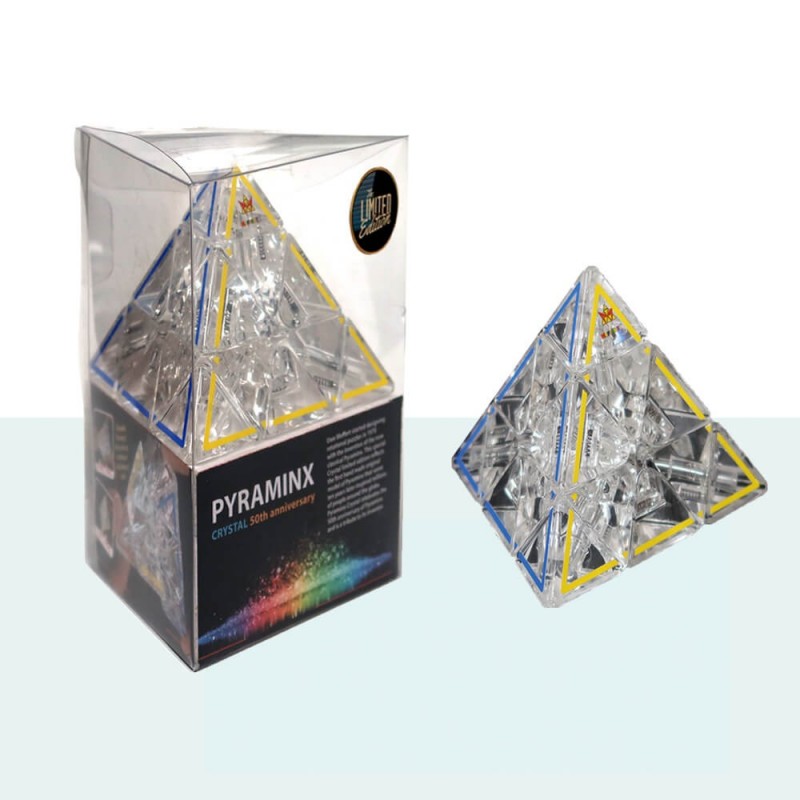 Mefferts Pyraminx Crystal 50 Aniversario - Kubekings.com