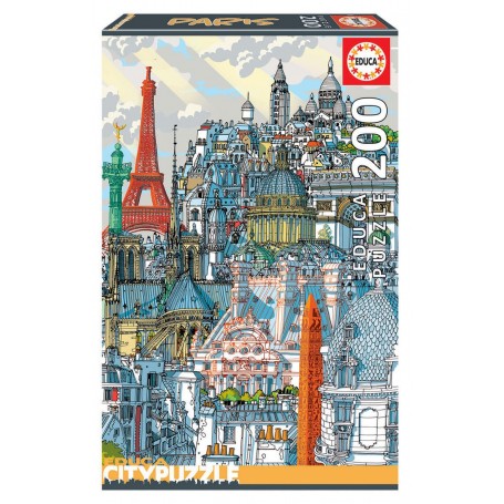 Puzzle Educa Paris Educa City Puzzle De 200 Piezas - Puzzles Educa
