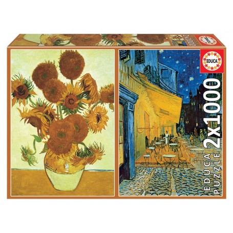 Puzzle Educa Vincent Van Go de 2 X 1000 Piezas - Puzzles Educa