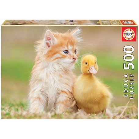 Puzzle Educa Amigos Adorables de 500 Piezas - Puzzles Educa