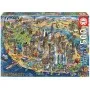 Puzzle Educa Mapa De Nueva York de 500 Piezas - Puzzles Educa