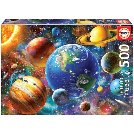Puzzle Educa Sistema Solar de 500 Piezas - Puzzles Educa