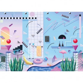 Puzzle cloudberries Poolside de 1000 Piezas Puzzle cloudberries Poolside de 1000 Piezas Cloudberries - 1