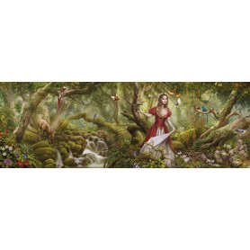 Puzzle Heye Canción del bosque Panoramico de 1000 Piezas Puzzle Heye Canción del bosque Panoramico de 1000 Piezas Heye - 1