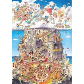 Puzzle Heye El Cielo y el Infierno de 1500 Piezas Puzzle Heye El Cielo y el Infierno de 1500 Piezas Heye - 2
