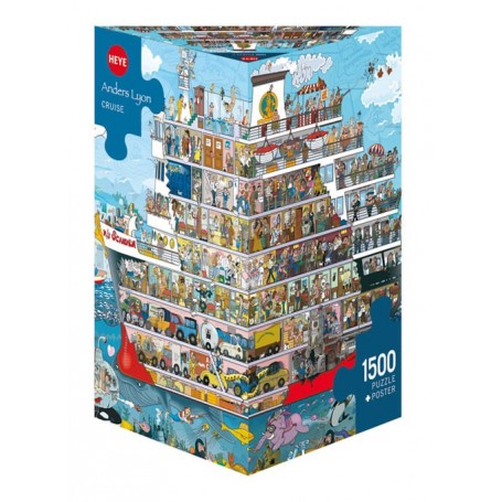 Puzzle Heye Crucero de 1500 Piezas Heye - 1