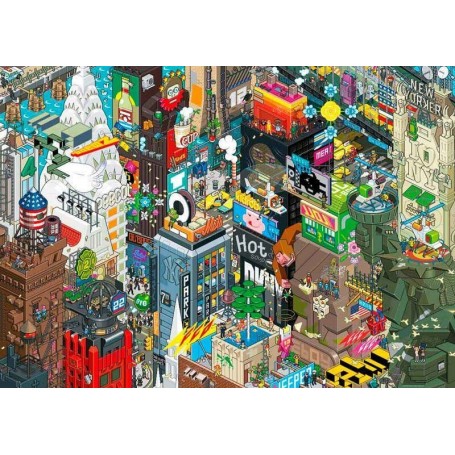 Puzzle Heye New York Quest de 1000 Piezas - Heye