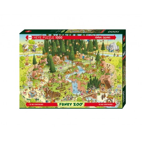 Puzzle Heye Hábitat de la Selva Negra de 1000 Piezas Heye - 1