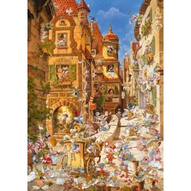 Puzzle Heye De dia, Pueblo romantico de 1000 Piezas Puzzle Heye De dia, Pueblo romantico de 1000 Piezas Heye - 1